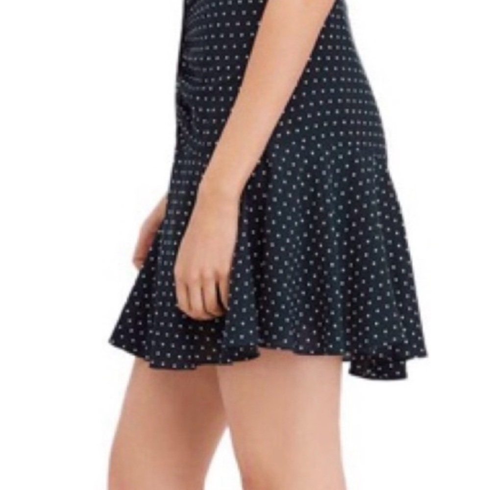 Free People Pipa Short Sleeve Polka Dot Mini Dress - Picture 4 of 8